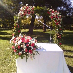 Arco floreado parcial ARP70