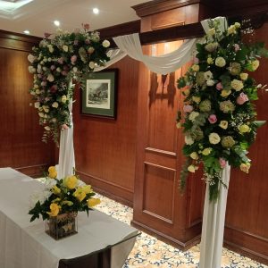 Arco Floral ,Hotel Park plaza Santiago AR4