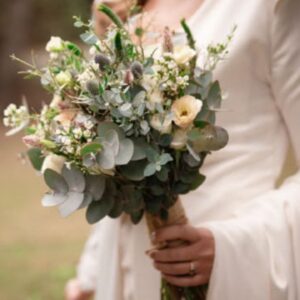 Ramo de novia estilo vintage