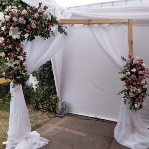 ARCO FLORAL CEREMONIA CIVIL